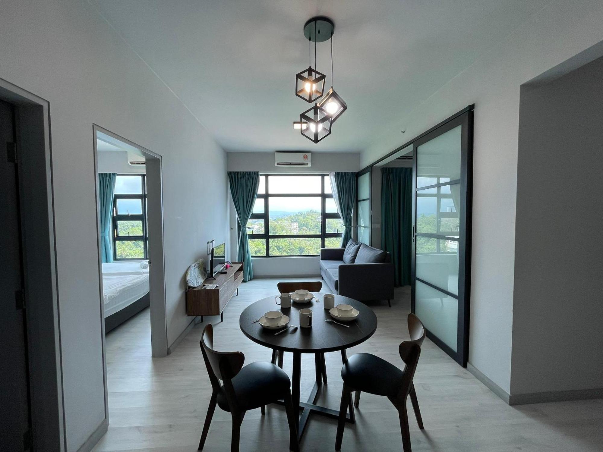 Apartment P&s Jesselton Quay 亚庇茗居海景
